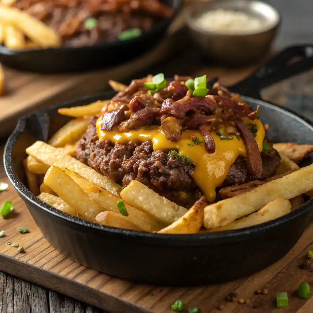 Cheeseburger Loaded Fries