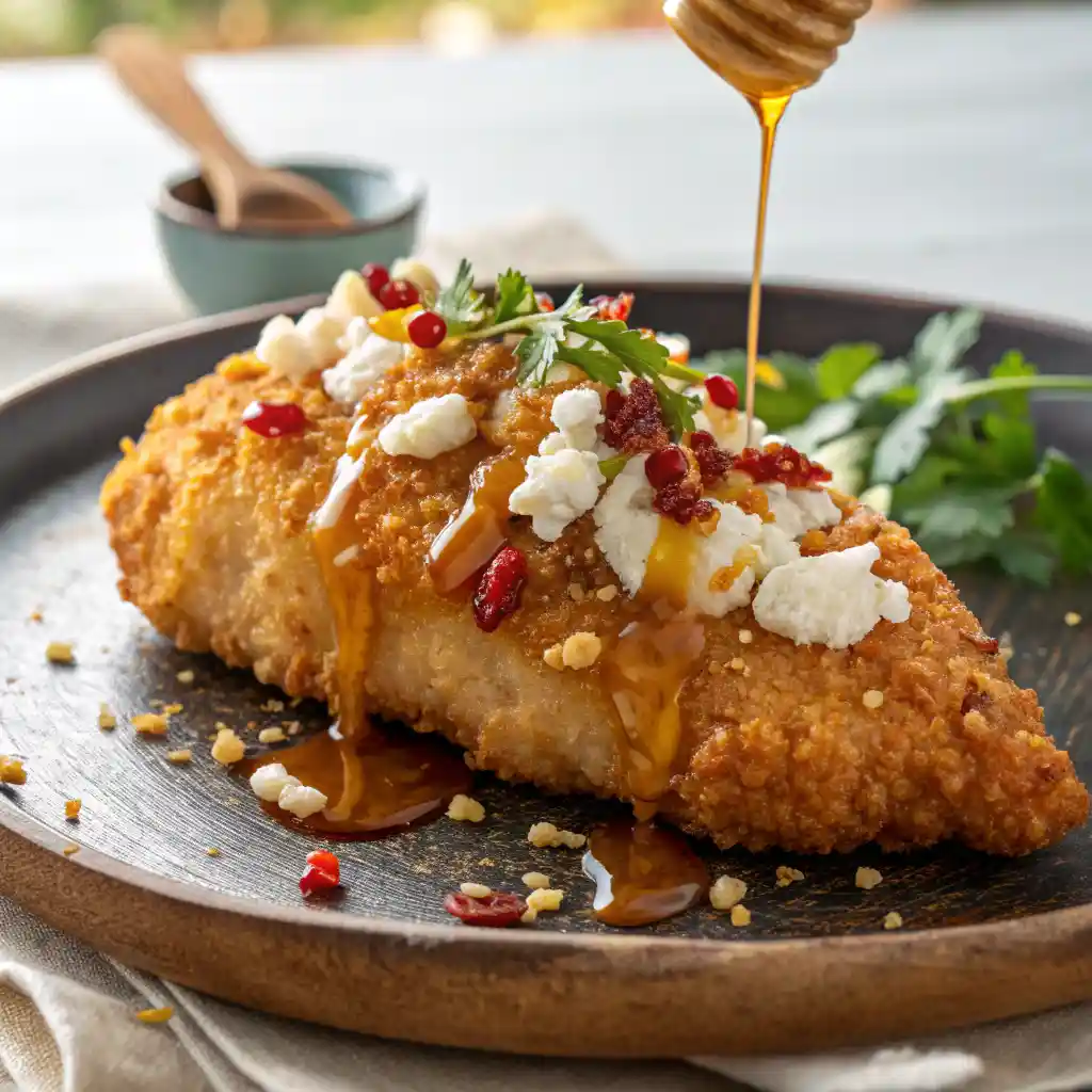 Hot Honey Infused Feta Chicken 2 Hot Honey Infused Feta Chicken