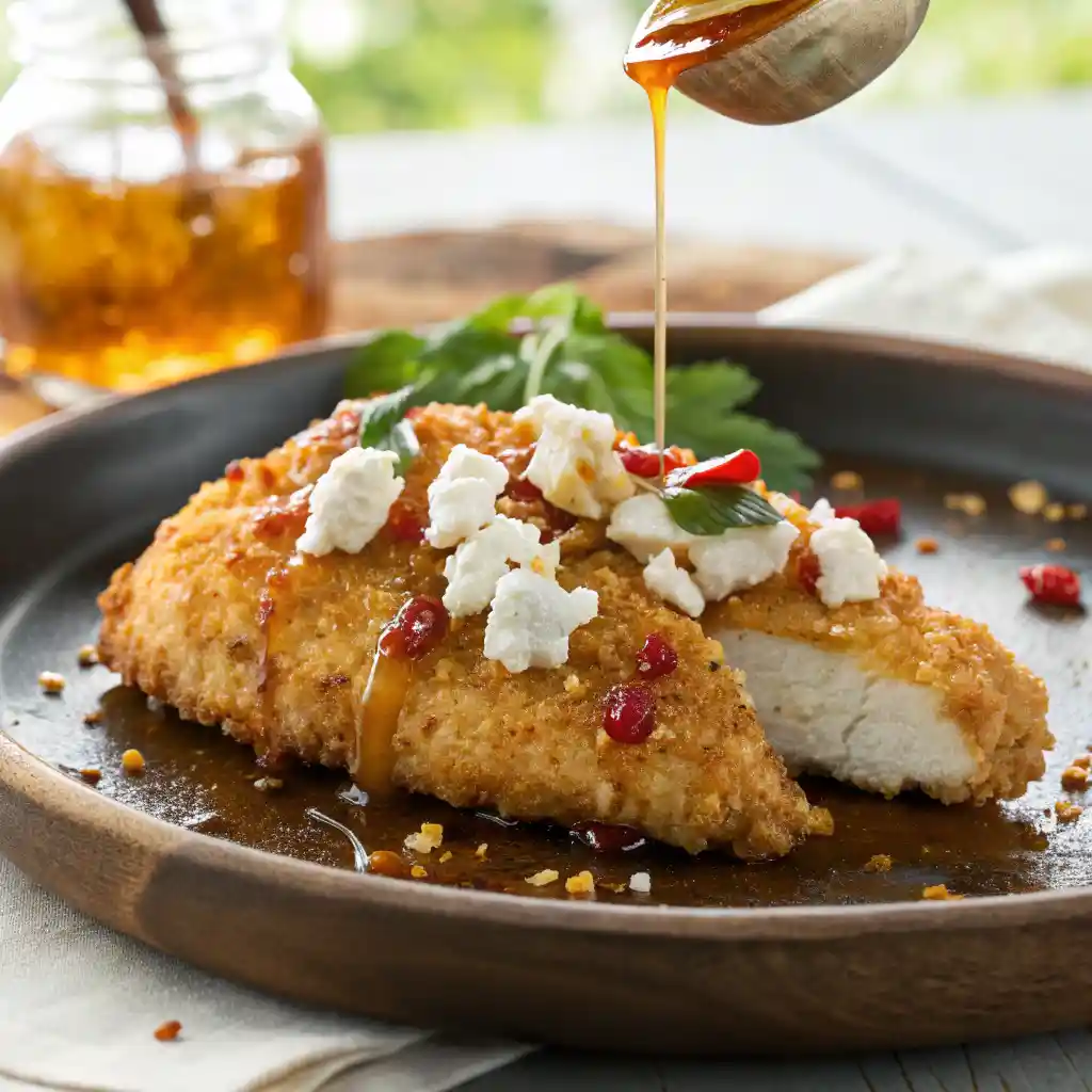 Hot Honey Infused Feta Chicken 4 Hot Honey Infused Feta Chicken