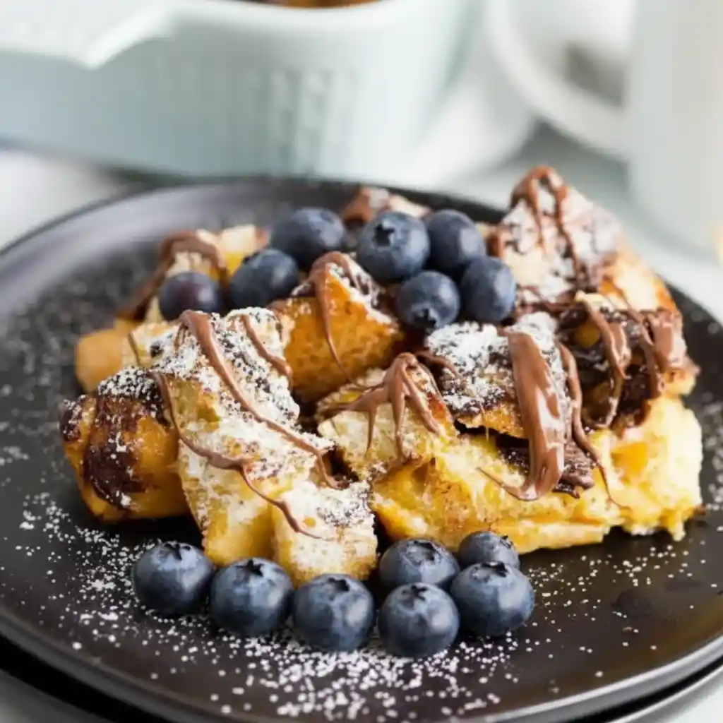 Delightful Nutella French Toast Casserole Recipe 3 Nutella French Toast Casserole