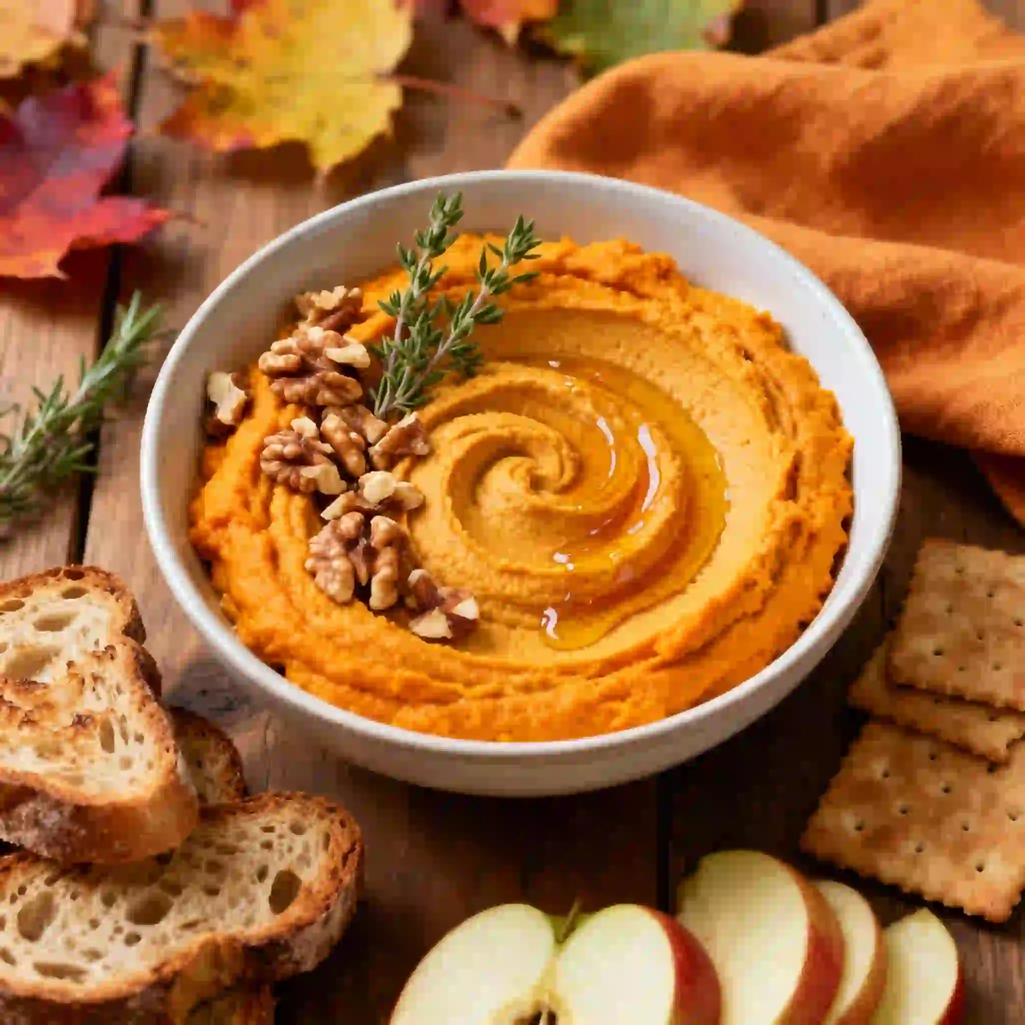 Pumpkin Whipped Feta Dip