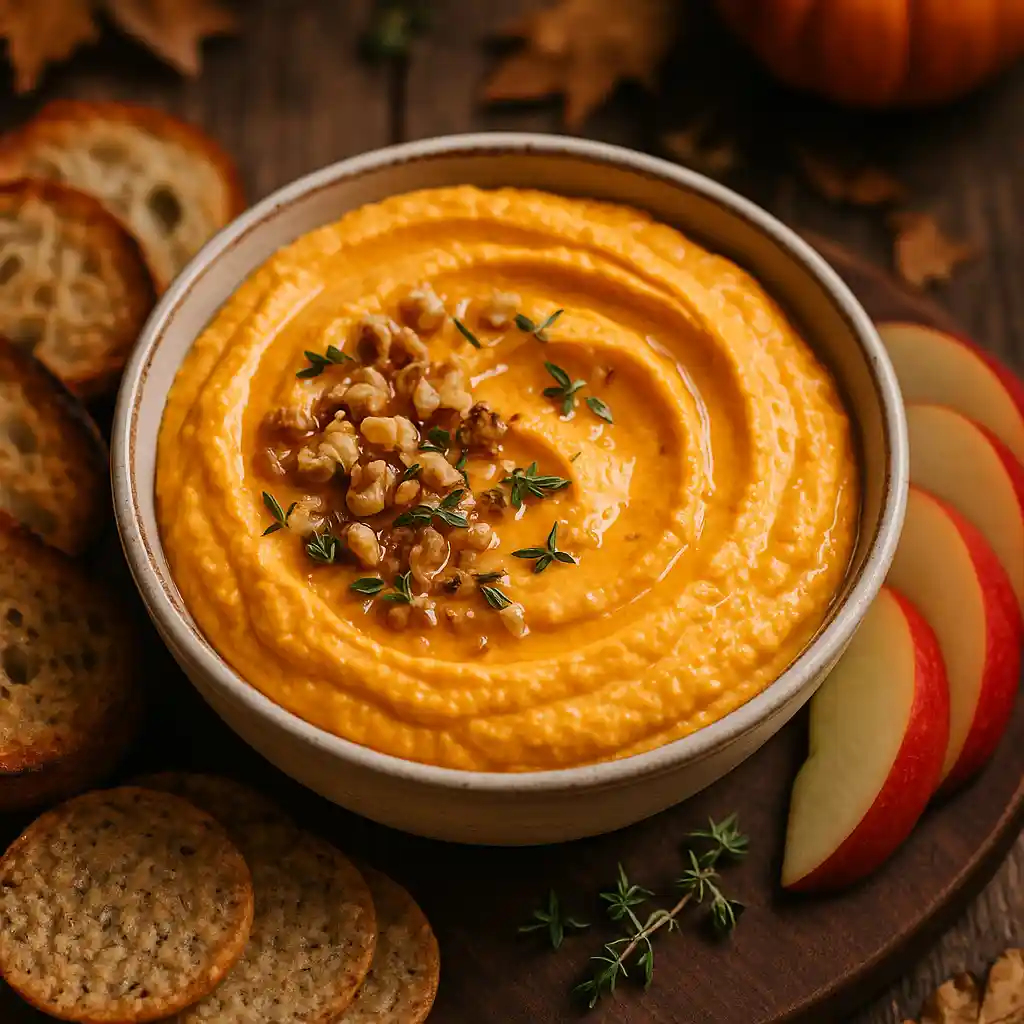 Pumpkin Whipped Feta Dip recipe