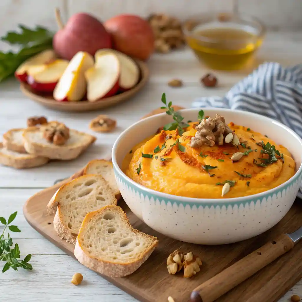 Pumpkin Whipped Feta Dip