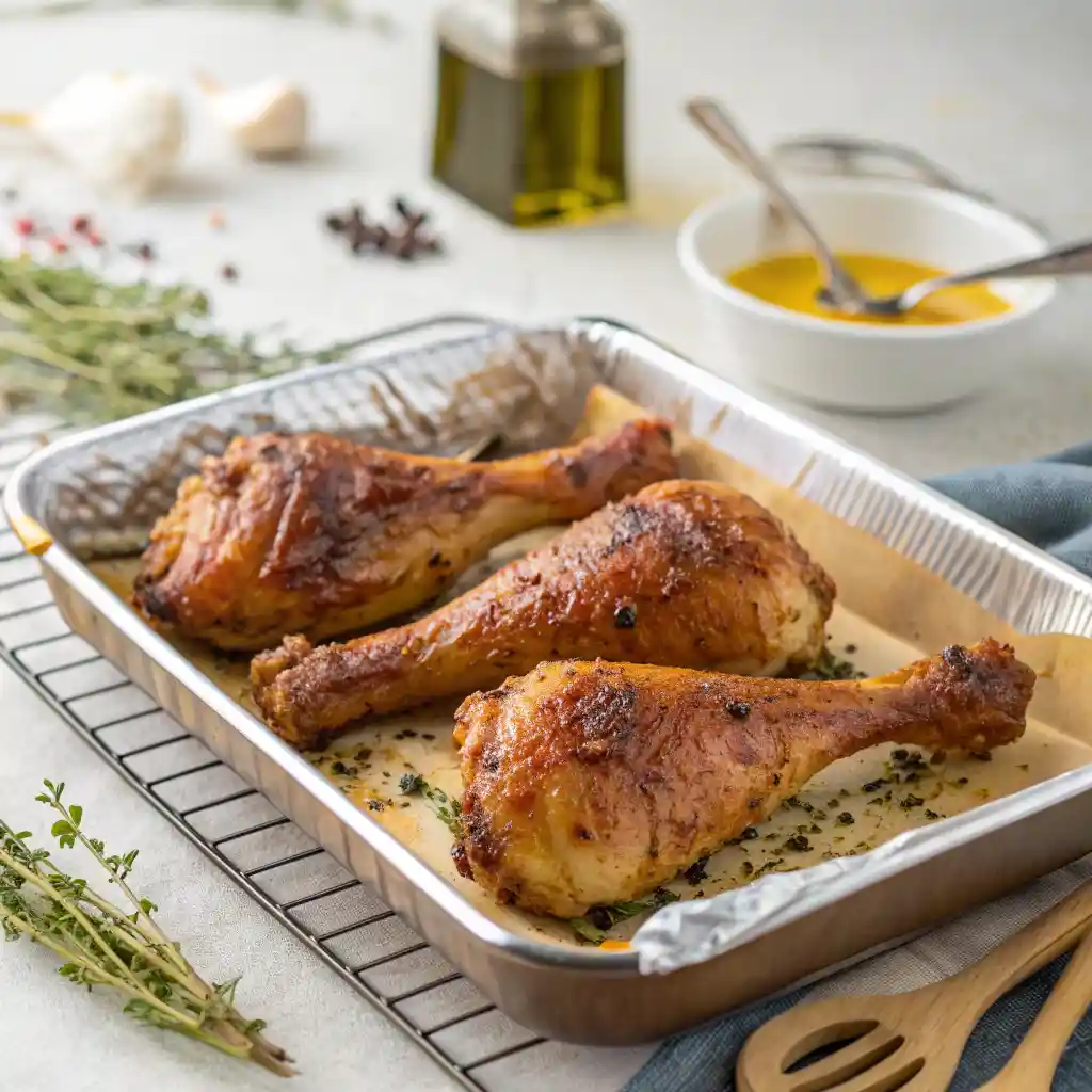 Incredible Roasted Turkey Legs A Flavorful Triumph 2 Roasted Turkey Legs In Oven