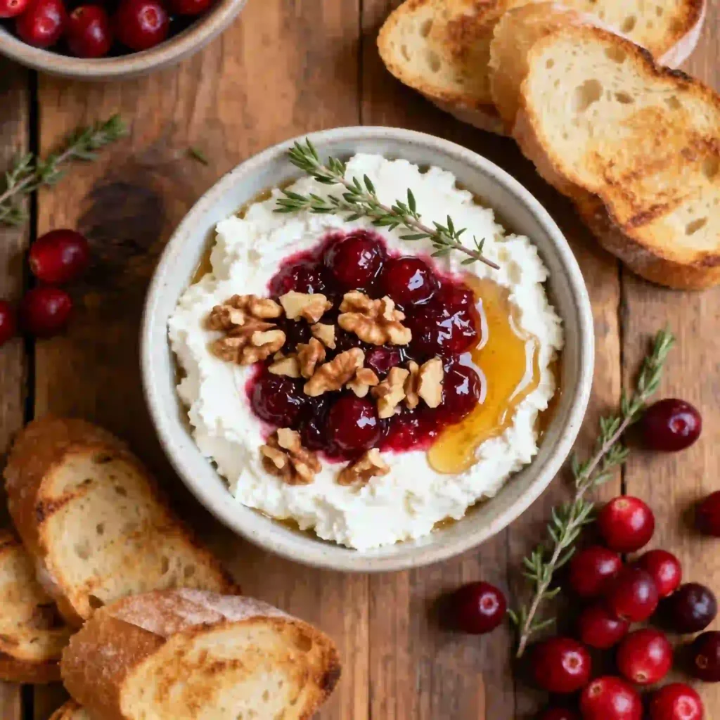 Amazing Whipped Feta with Cranberries & Walnuts 4 Whipped Feta with Cranberries & Walnuts fea
