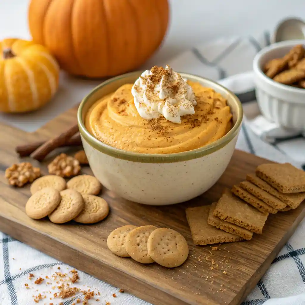 Amazing 15-Minute Pumpkin Cheesecake Dip 2 pumpkin cheesecake dip
