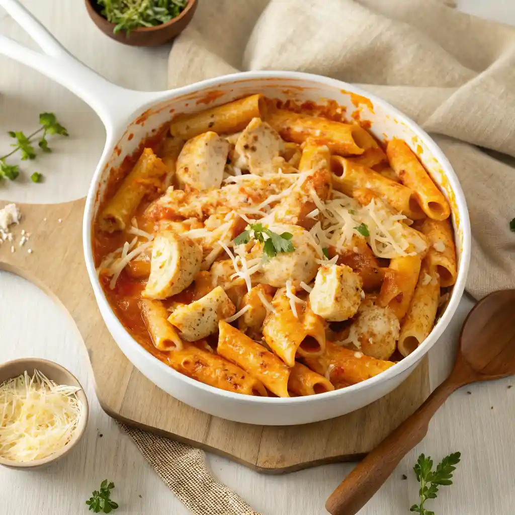 Cheesy Chicken Pasta