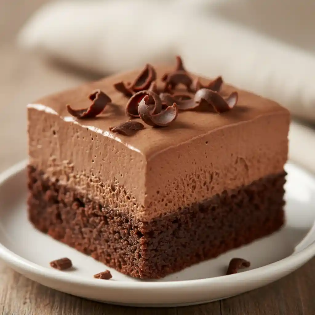 Chocolate Mousse Brownies