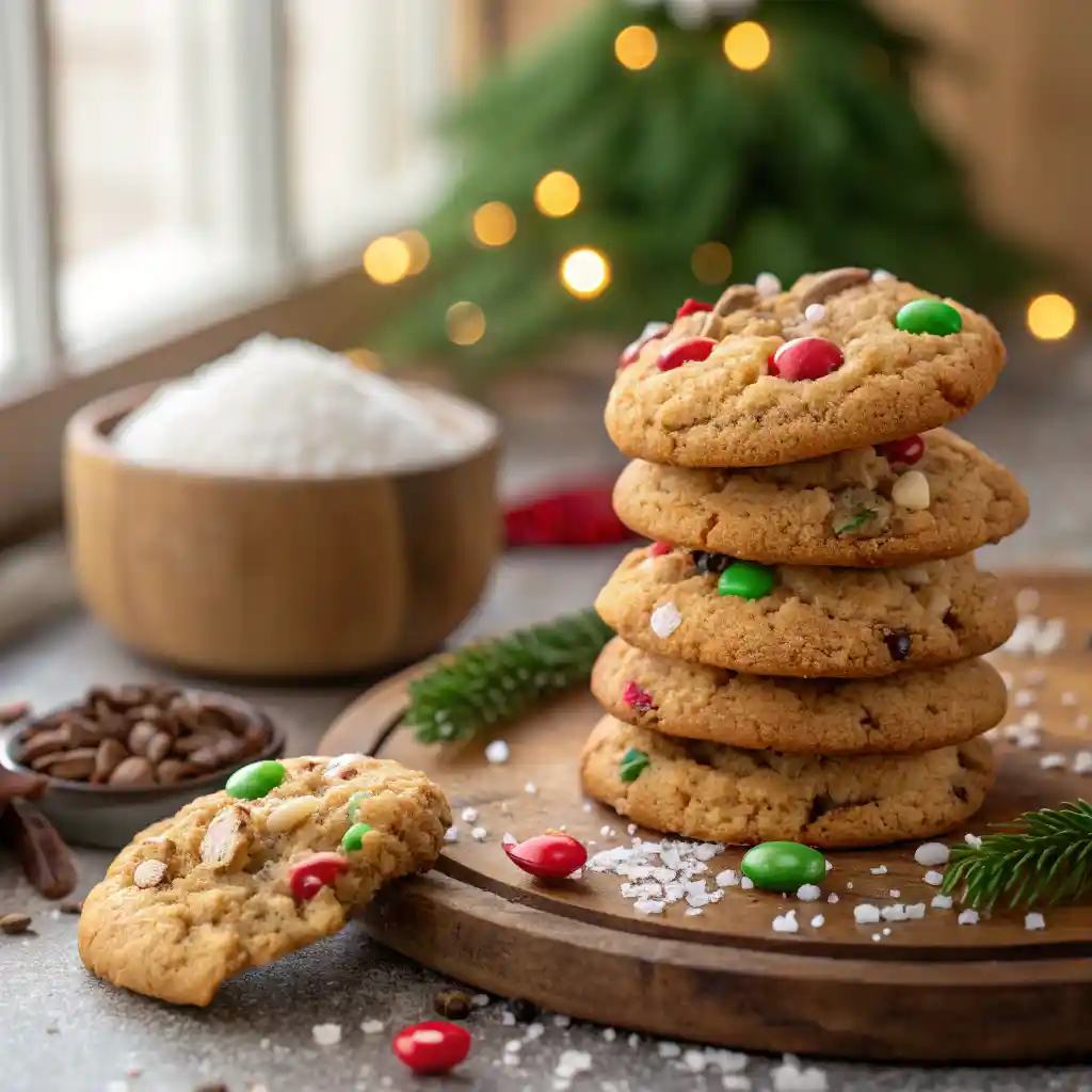 Christmas Kitchen Sink Cookies