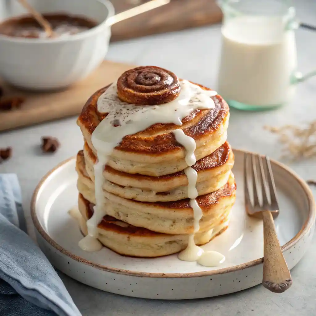 Cinnamon Swirl Pancakes