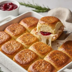 Cranberry Turkey Sliders