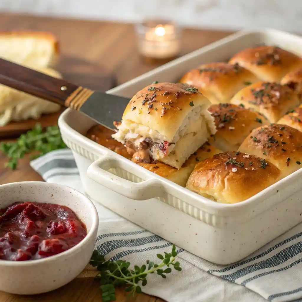 Cranberry Turkey Sliders