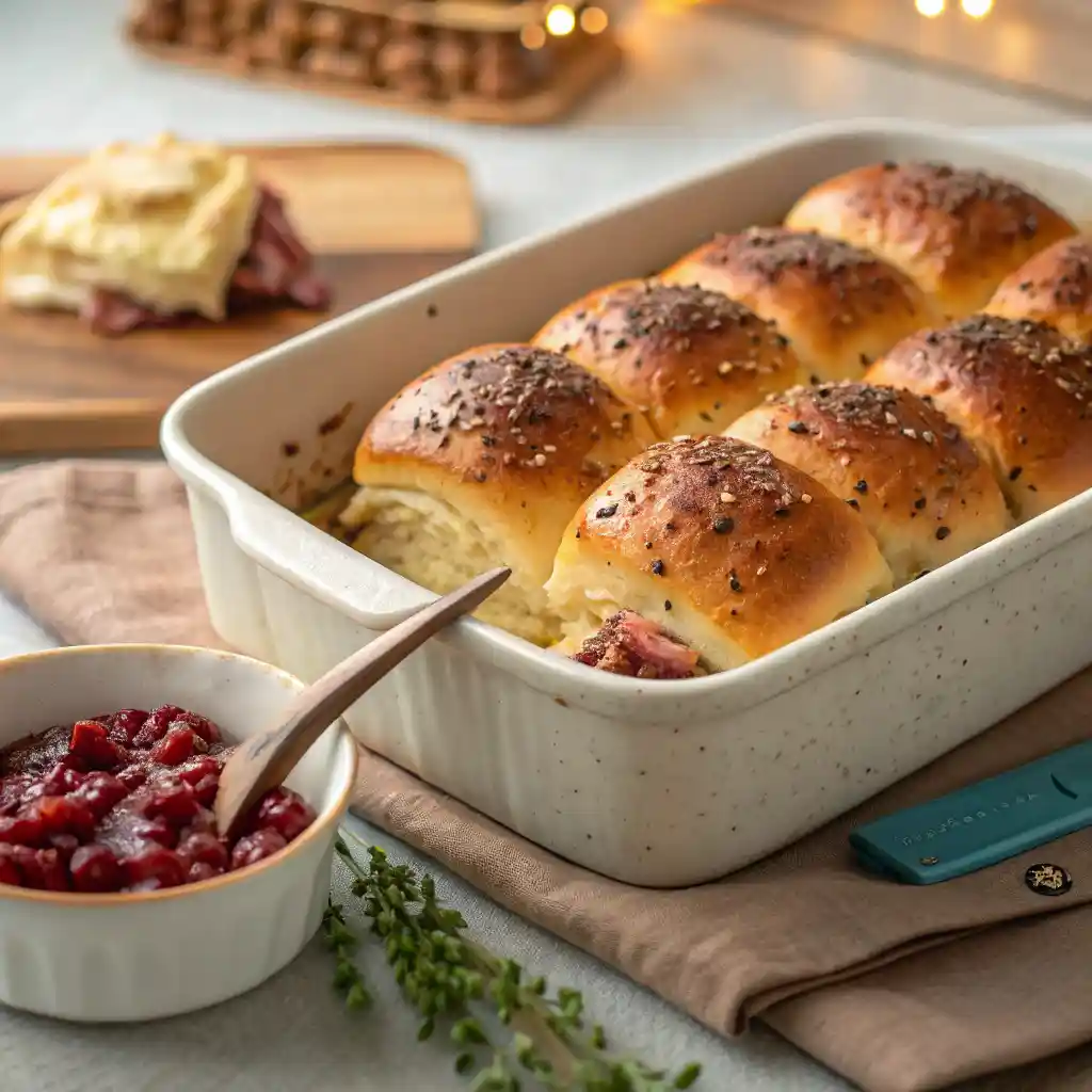 Cranberry Turkey Sliders