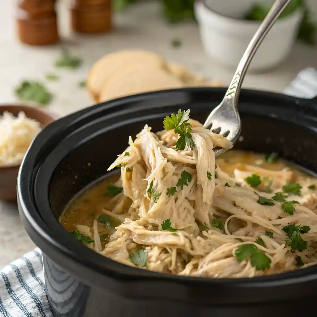 The BEST Crockpot Shredded Chicken Recipe 4 Crockpot Shredded Chicken