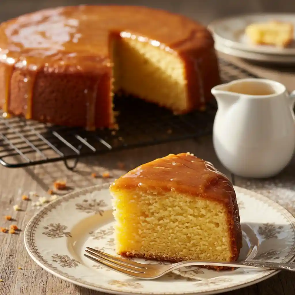 French Butter Cake: Moist, Tender, and Glazed 3 French Butter Cake