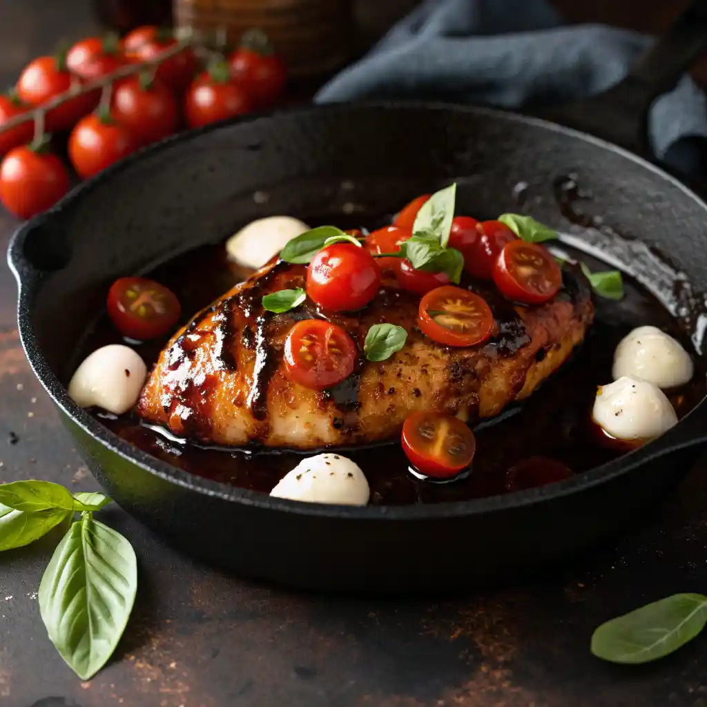 One Pan Balsamic Chicken