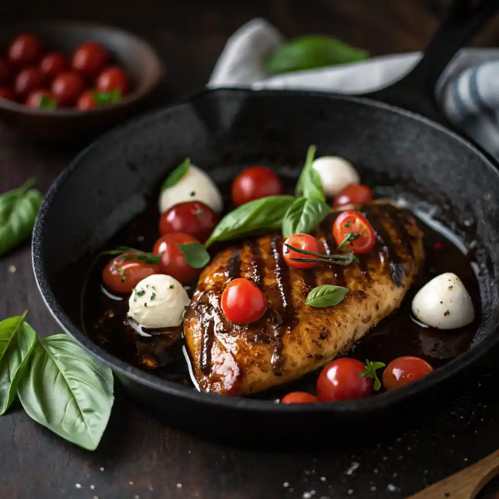 One Pan Balsamic Chicken