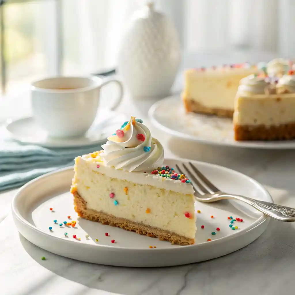 Sugar Cookie Cheesecake v Sugar Cookie Cheesecake