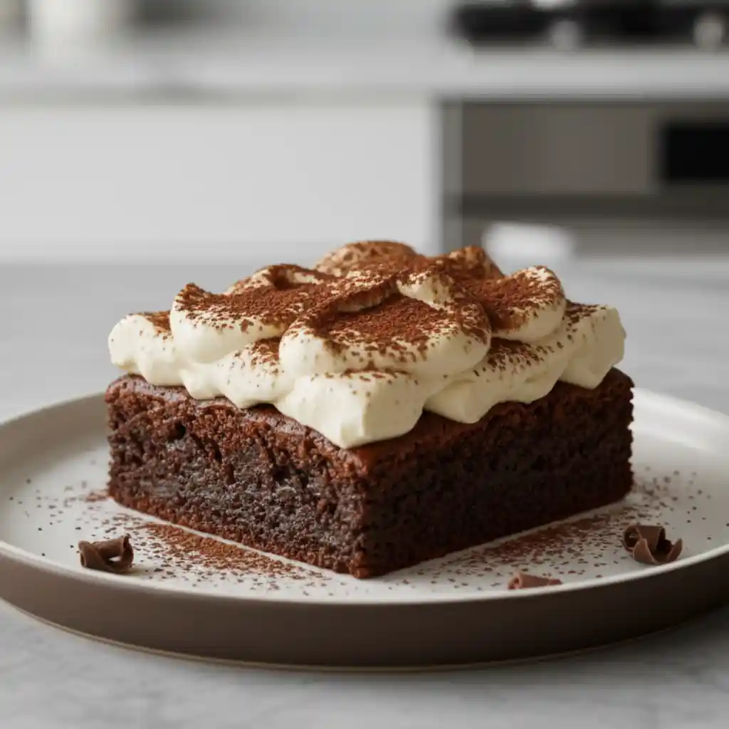 Tiramisu Brownies