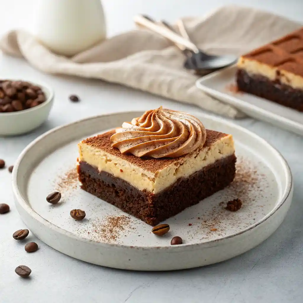 Tiramisu Brownies