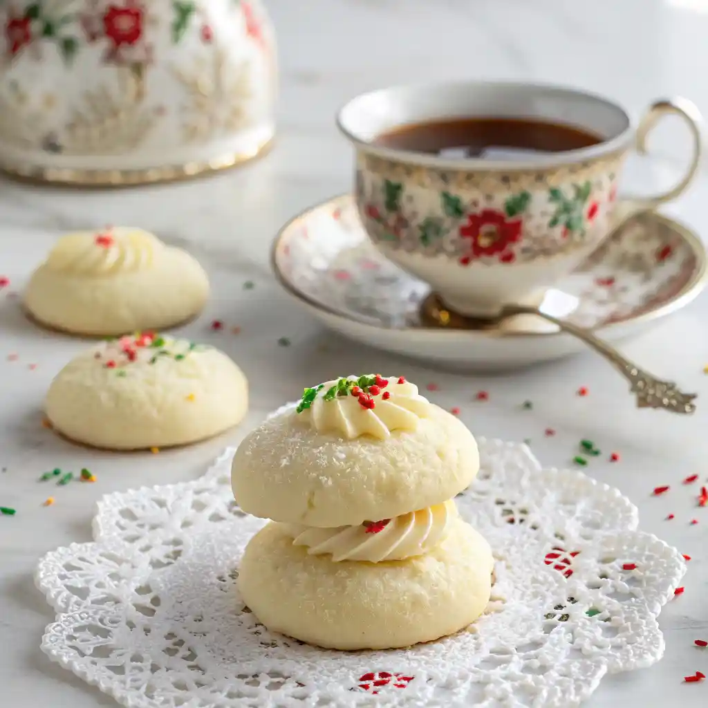 Whipped Shortbread Cookies That Melt in Your Mouth 4 Whipped Shortbread Cookies