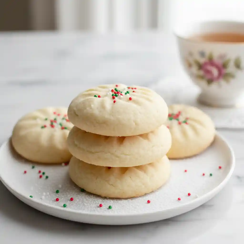 Whipped Shortbread Cookies That Melt in Your Mouth 1 Whipped Shortbread Cookies