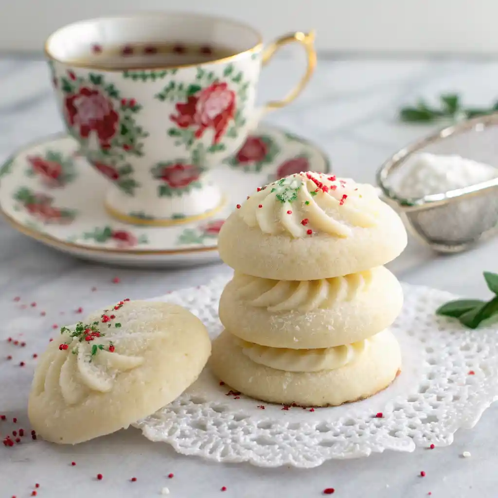 Whipped Shortbread Cookies That Melt in Your Mouth 3 Whipped Shortbread Cookies