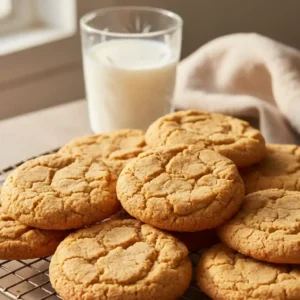 chewy peanut butter cookies