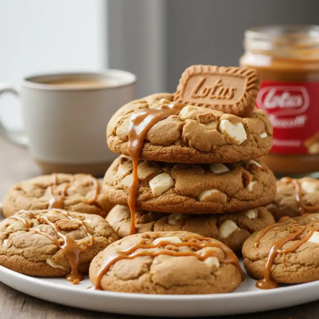 Biscoff Cookies: Thick, Soft & Gooey 1 Biscoff Cookies