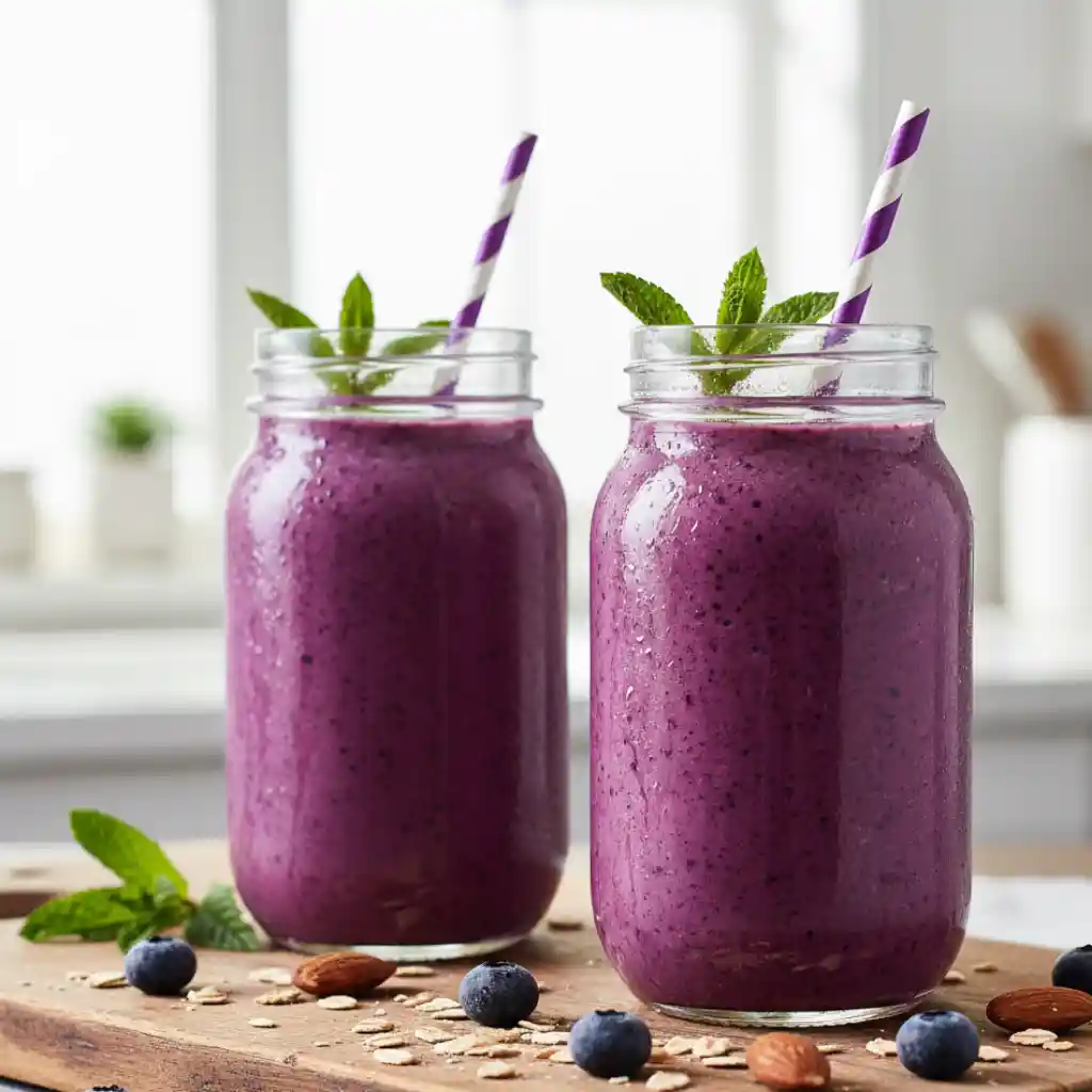 Amazing Blueberry Smoothie in 5 Minutes 1 Blueberry Smoothie