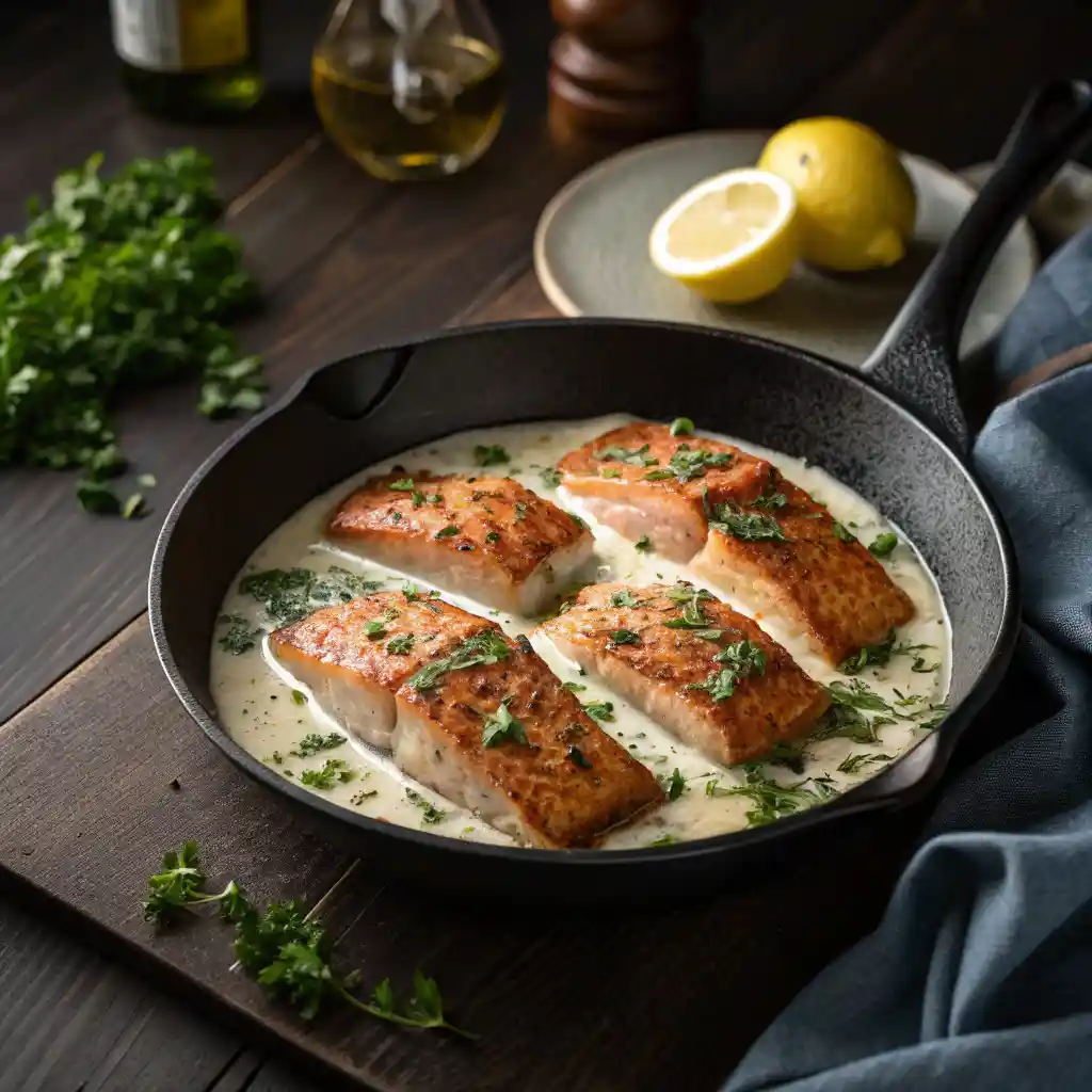 Creamy Boursin Salmon Recipe in 30 Minutes 3 Boursin Salmon Recipe