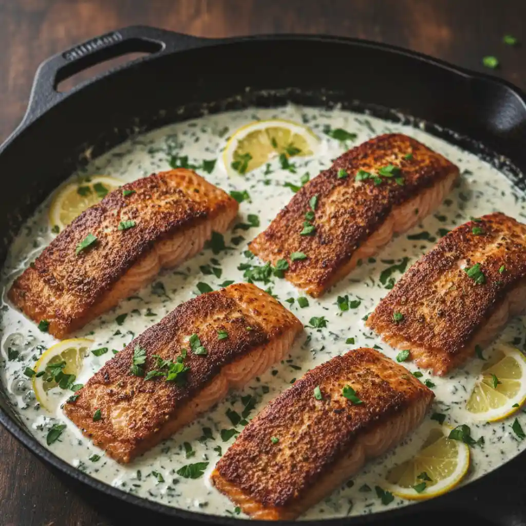 Creamy Boursin Salmon Recipe in 30 Minutes 1 Boursin Salmon Recipe