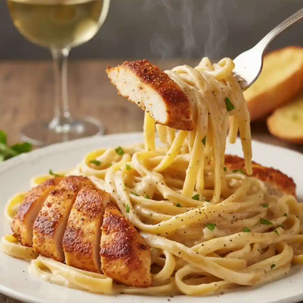 Creamy Cajun Chicken Alfredo 1 Cajun Chicken Alfredo