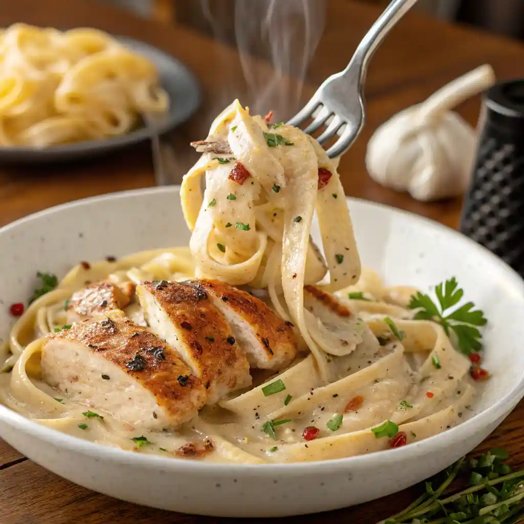 Creamy Cajun Chicken Alfredo 4 Cajun Chicken Alfredo