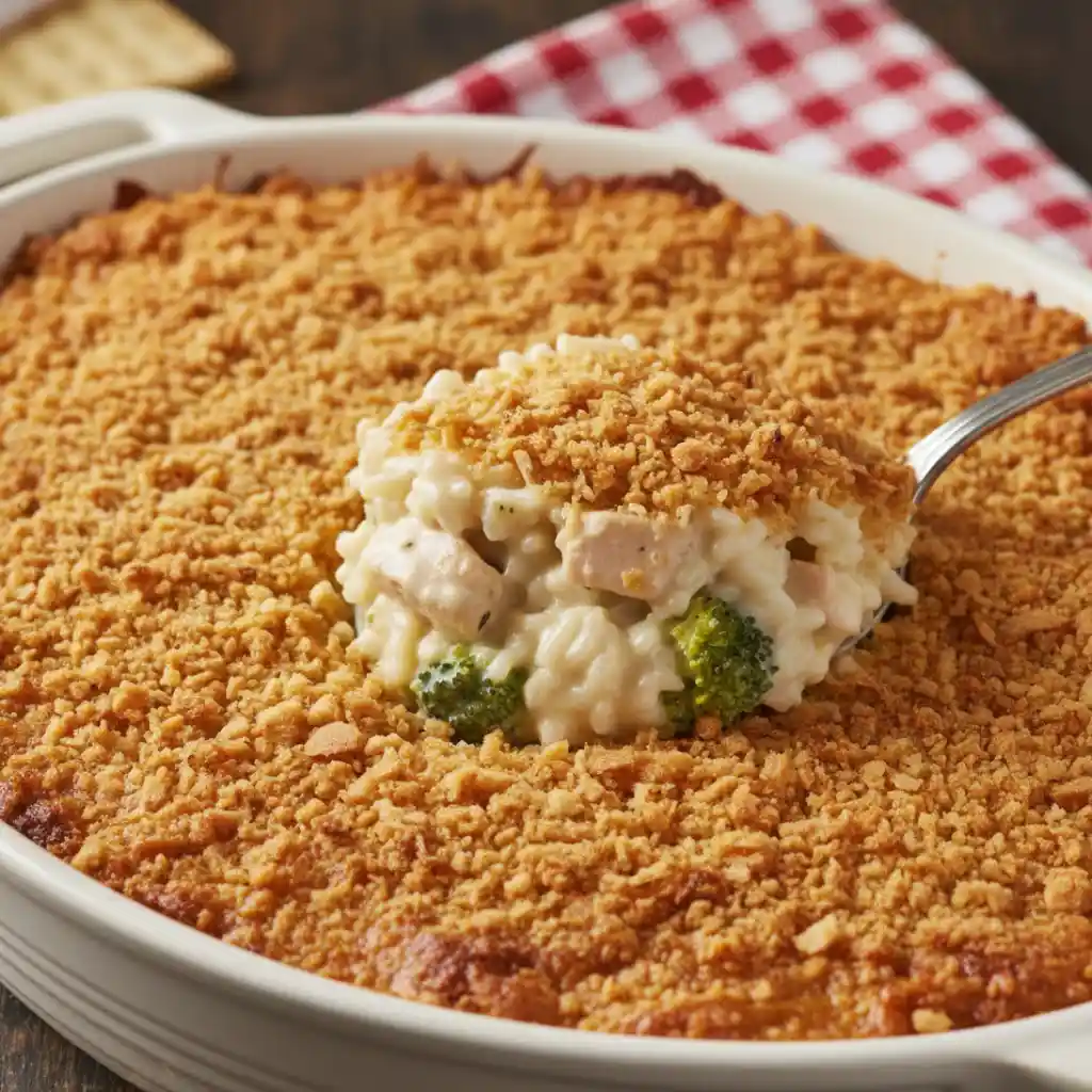 Chicken Broccoli Rice Casserole 4 Chicken Broccoli Rice Casserole