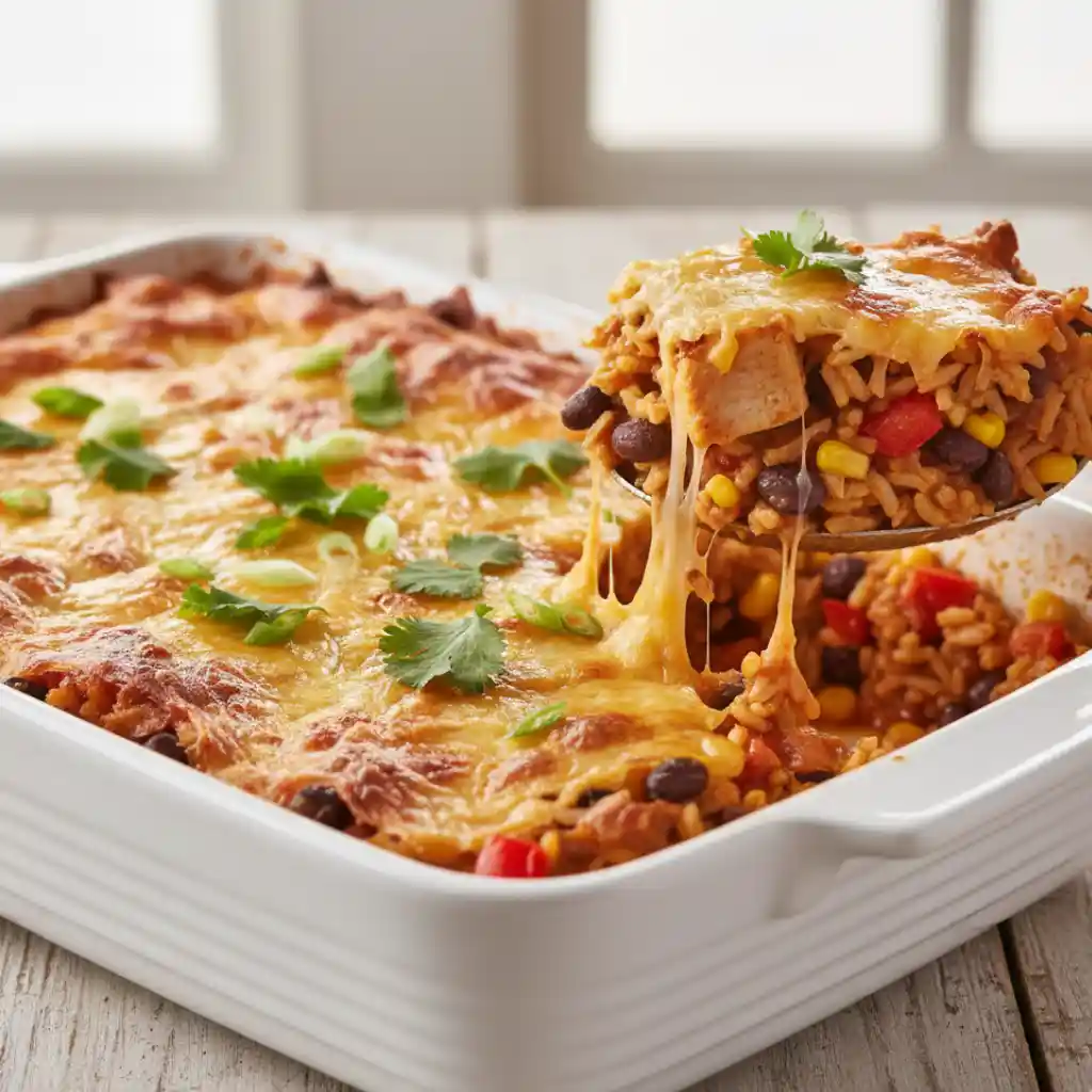 Chicken Burrito Casserole: Busy Weeknight Hero 4 Chicken Burrito Casserole