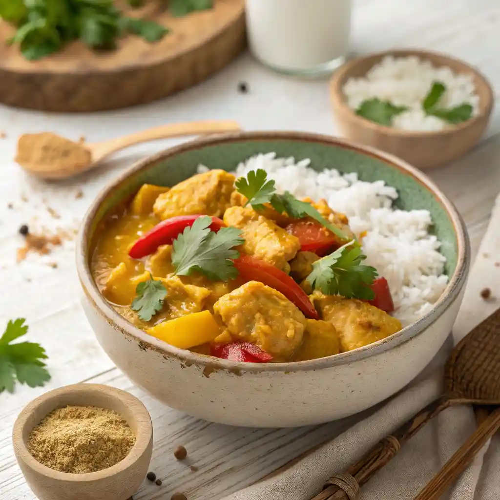 Chicken Curry With Rice: Ready In 35 Minutes 3 Chicken Curry With Rice