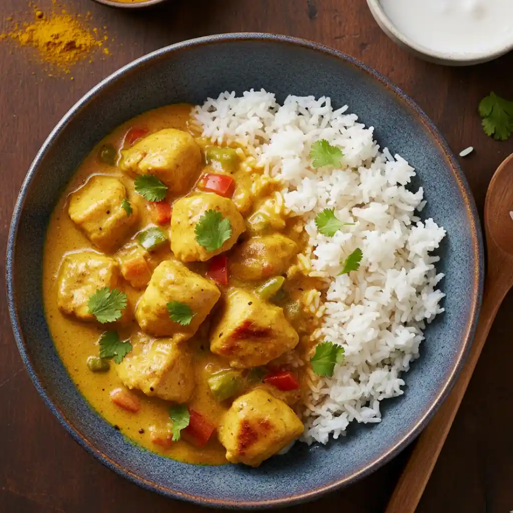 Chicken Curry With Rice: Ready In 35 Minutes 1 Chicken Curry With Rice