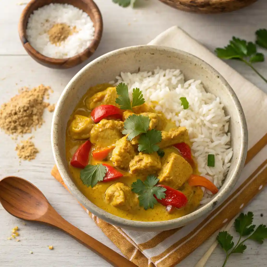 Chicken Curry With Rice: Ready In 35 Minutes 2 Chicken Curry With Rice