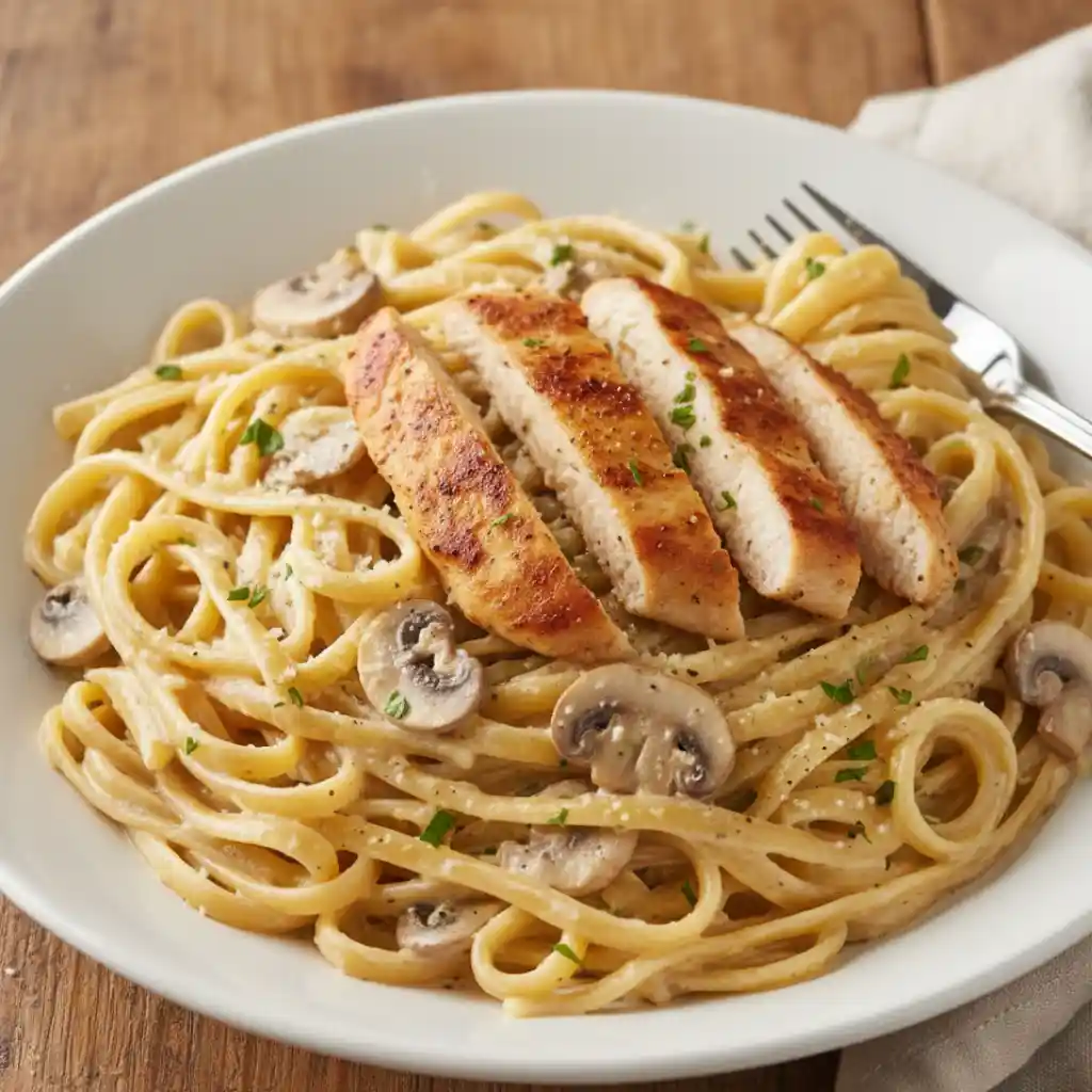 Chicken Fettuccine Alfredo in 30 Minutes 4 Chicken Fettuccine Alfredo