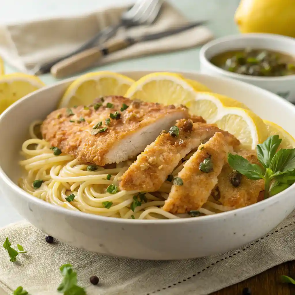 Chicken Piccata Pasta