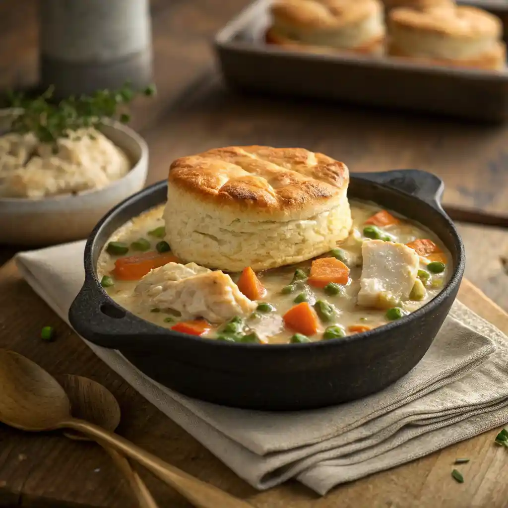 Amazing Chicken Potpie With Biscuits Delight 3 Chicken Potpie With Biscuits