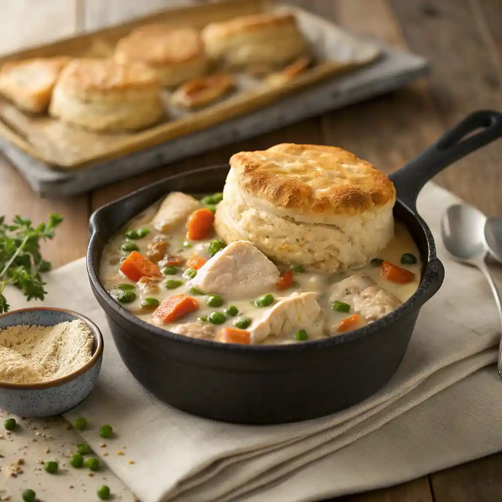 Amazing Chicken Potpie With Biscuits Delight 4 Chicken Potpie With Biscuits