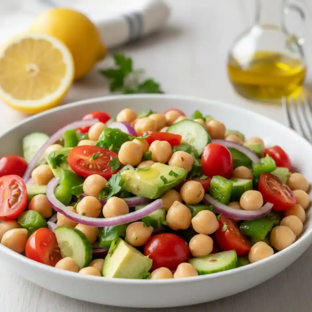 Chickpea Salad Recipes: Easy & Delicious 1 Chickpea Salad Recipes