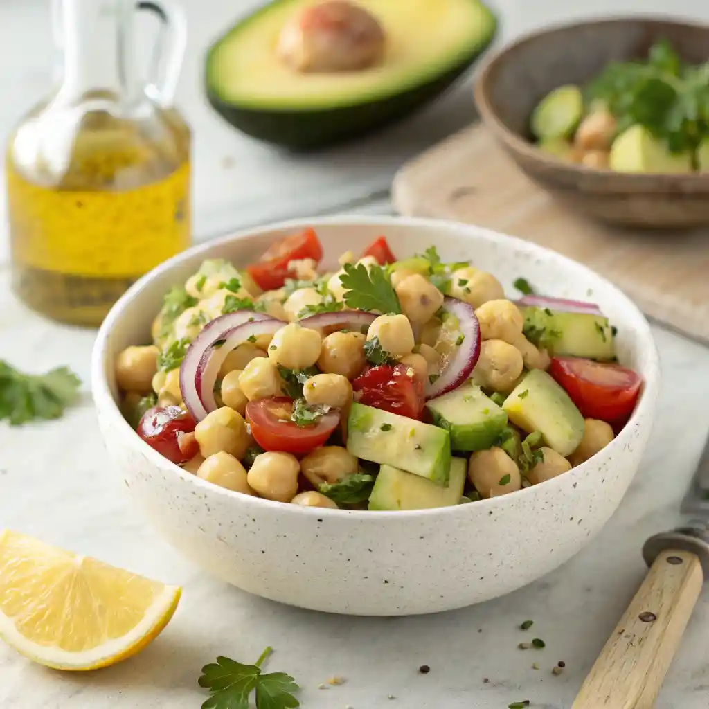 Chickpea Salad Recipes: Easy & Delicious 4 Chickpea Salad Recipes