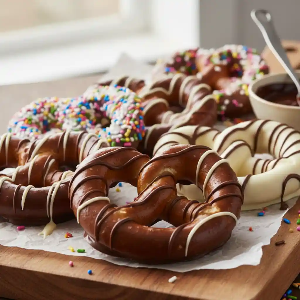 Amazing Chocolate Covered Pretzels Recipe 1 Chocolate Covered Pretzels