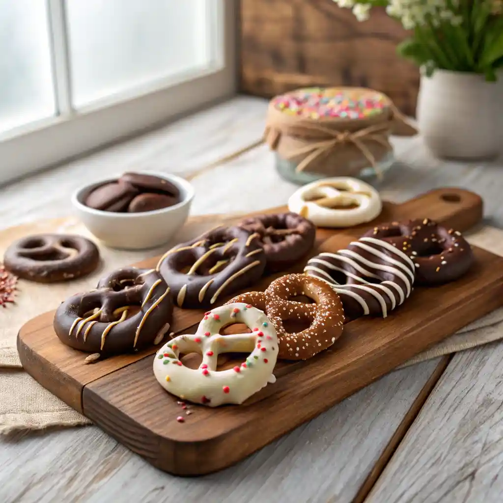 Amazing Chocolate Covered Pretzels Recipe 4 Chocolate Covered Pretzels