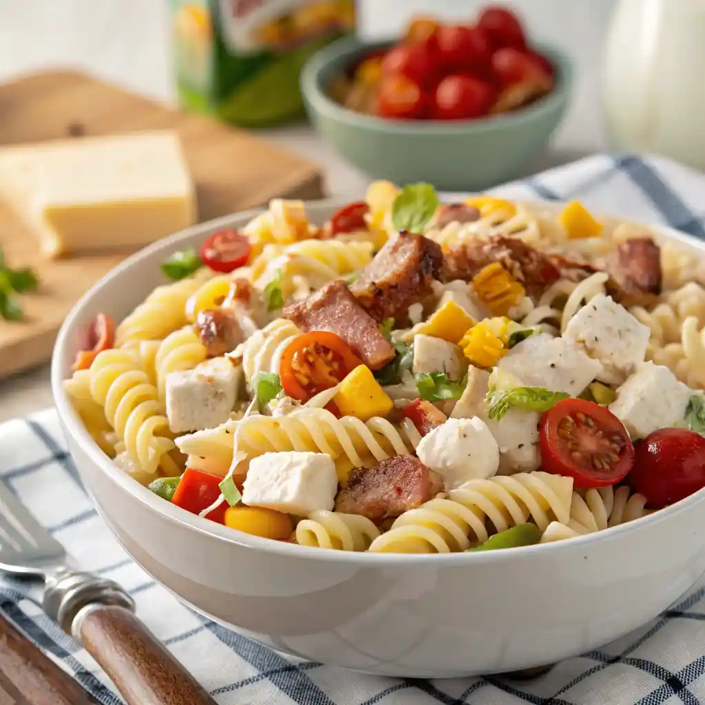 Club Sandwich Pasta Salad