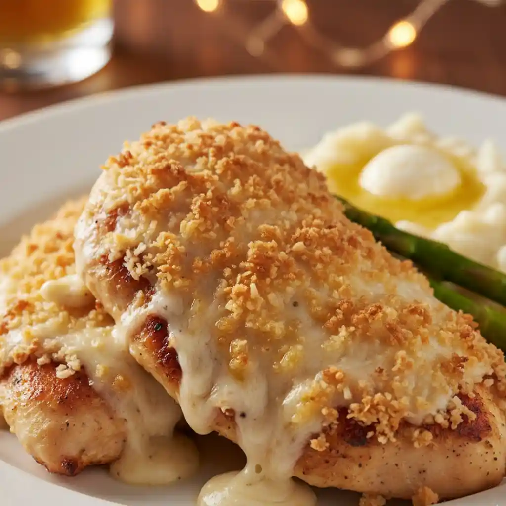 Copycat Longhorn Parmesan Chicken