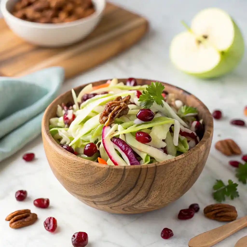 Cranberry Apple Coleslaw